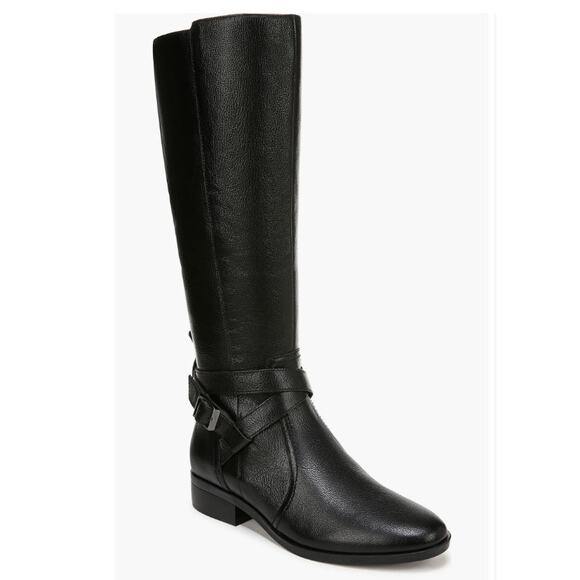 Naturalizer Women's Rena 2 Knee High Black Boots Leather Upper Size 9.5 NWOB - Picture 1 of 13